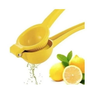 Exprimidor de limón de acero inoxidable, exprimidor con recipiente para  naranjas, limones, frutas, jugo casero en la cocina