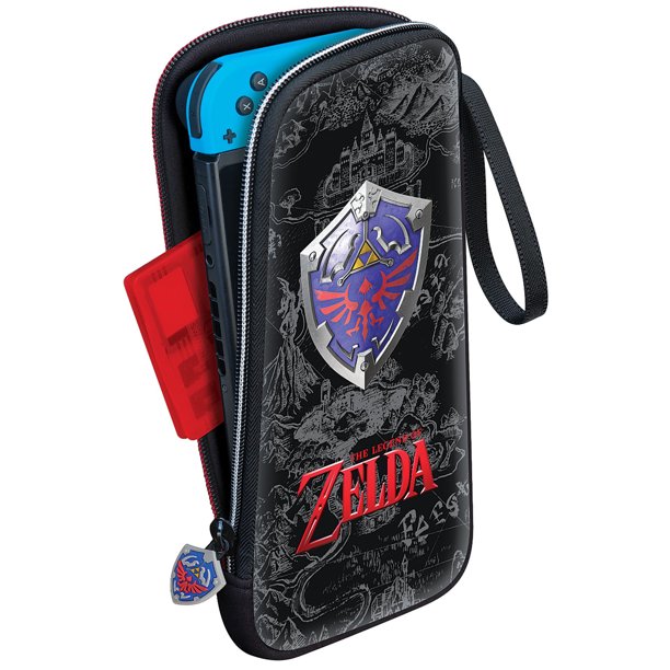 Game Traveler Slim Travel Case Zelda Hyrule Shield For Nintendo Switch Rds Industries Walmart Com Walmart Com