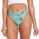 thumbnail image 1 of Fotbe Hawaiian Style Tanga Sin Costuras para Mujer con Estampado – Panties Invisibles, Transpirables y Cómodos para Uso Diario-Large, 1 of 6