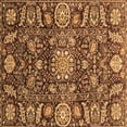 thumbnail image 1 of Ahgly Company Indoor Square Oriental Brown Traditional Area Rugs, 6' Square, 1 of 4