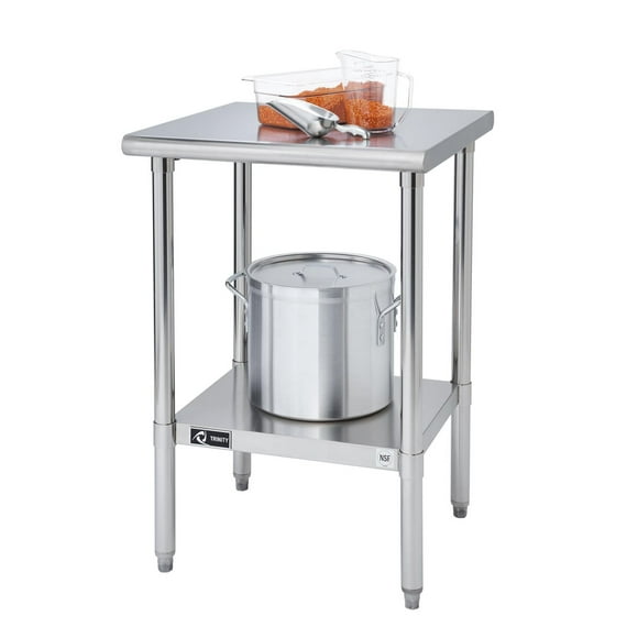 TRINITY EcoStorage™ NSF Stainless Steel Prep Table