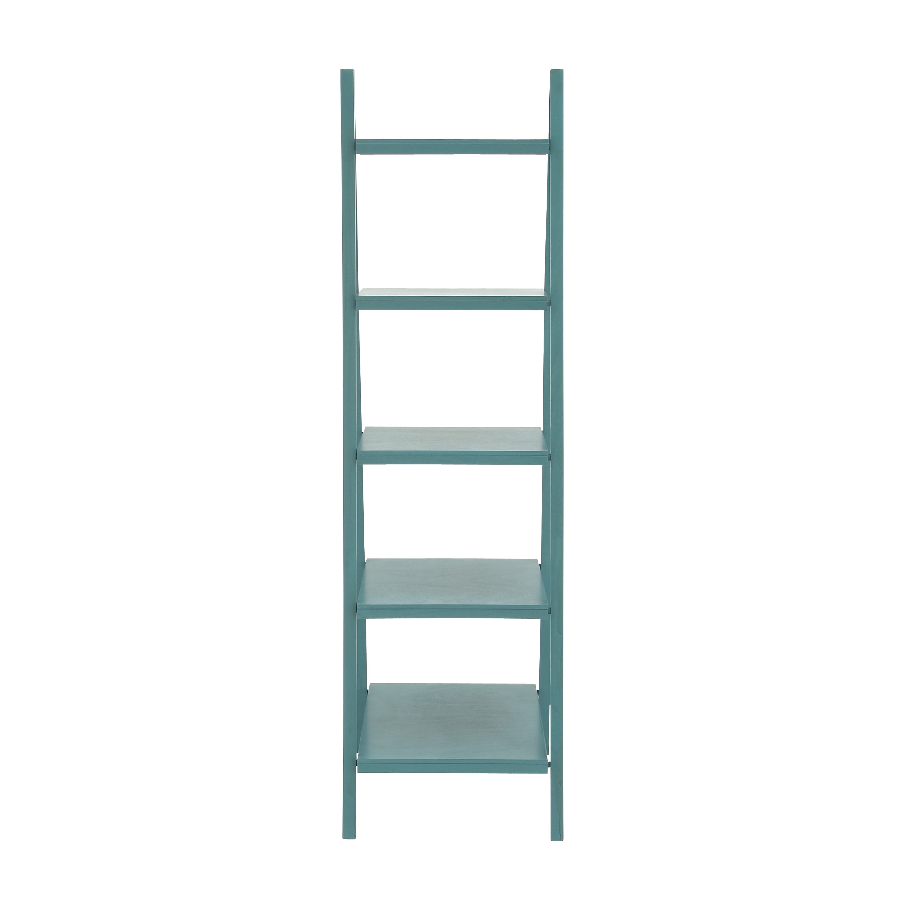 Blue sale ladder shelf