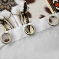 thumbnail image 4 of Castle Fairy Bull Skull Black Out Curtains,Cow Print Curtains Pack of 2 (42x63 Each), 4 of 6
