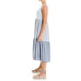 thumbnail image 3 of Max Studio Women's Sleeveless Midi Empire Jersey Dress, 3 of 3