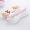thumbnail image 3 of MasteelfCA 1 Pc Breathable Blindfold Adjustable Eye-shade Embroidery Sleep Eye Mask, 3 of 7