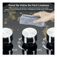thumbnail image 5 of Parrilla De Gas Empotrables Estufas 6 Quemadores Cristal Templado Color Negro Gas Lp, 5 of 5