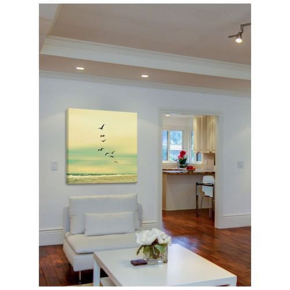 "Across the Endless Sea" Painting Print on Wrapped Canvas