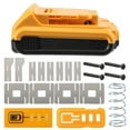 thumbnail image 2 of Battery Replacement Plastic Case for DeWalt 20V DCB201 DCB203 DCB204 DCB200 18V Li-Ion Battery Cover Parts for 3A 4A 5A, 2 of 5