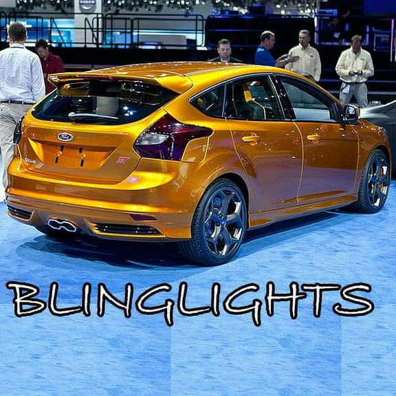 For 2012-2014 Ford Focus Hatch Tint Smoke Tail Lamps Lights Overlays Film Protection
