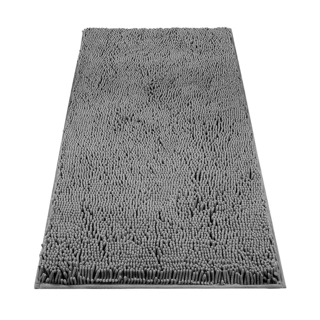Dido Bath Mat Antislip Washable Shower Rug WaterAbsorbing Floor Carpet for Bathroom Bedroom