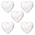 thumbnail image 4 of 5x Bolas de adorno BLESIY rellenables transparentes forma de corazón 8cm, 4 of 8