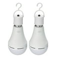 thumbnail image 1 of Paquete de 2 Bombillas Led Recargables de 12 W Y 60 W para Acampar Con Oscurecimiento - E26/E27 Tomshoo  Bulbo, 1 of 7