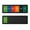 Black, variant on Sliding Office Status Sign, 6-State Office Door Status Indicator with Adjustable Message Display, Meeting Room Privacy Sign, Workspace Indicative Board for Office, Conference Room and Studio