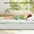 thumbnail image 5 of Wishead Twin Size Mattress Topper Viscose Made from Bamboo Thick Pillow Top Mattress Pad with 8-21" Deep Pocket Cooling Mattress Topper for Hot Sleepers, 5 of 9