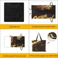 thumbnail image 3 of Tropical Fruits with Exotic Flavors Waterproof Picnic Blanket with Foldable Zipper, Suitable for Outdoor Use, Suitable for Travel, Camping, Beaches, Parks, Grasslands, Picnic Blanket Accessories, 3 of 7