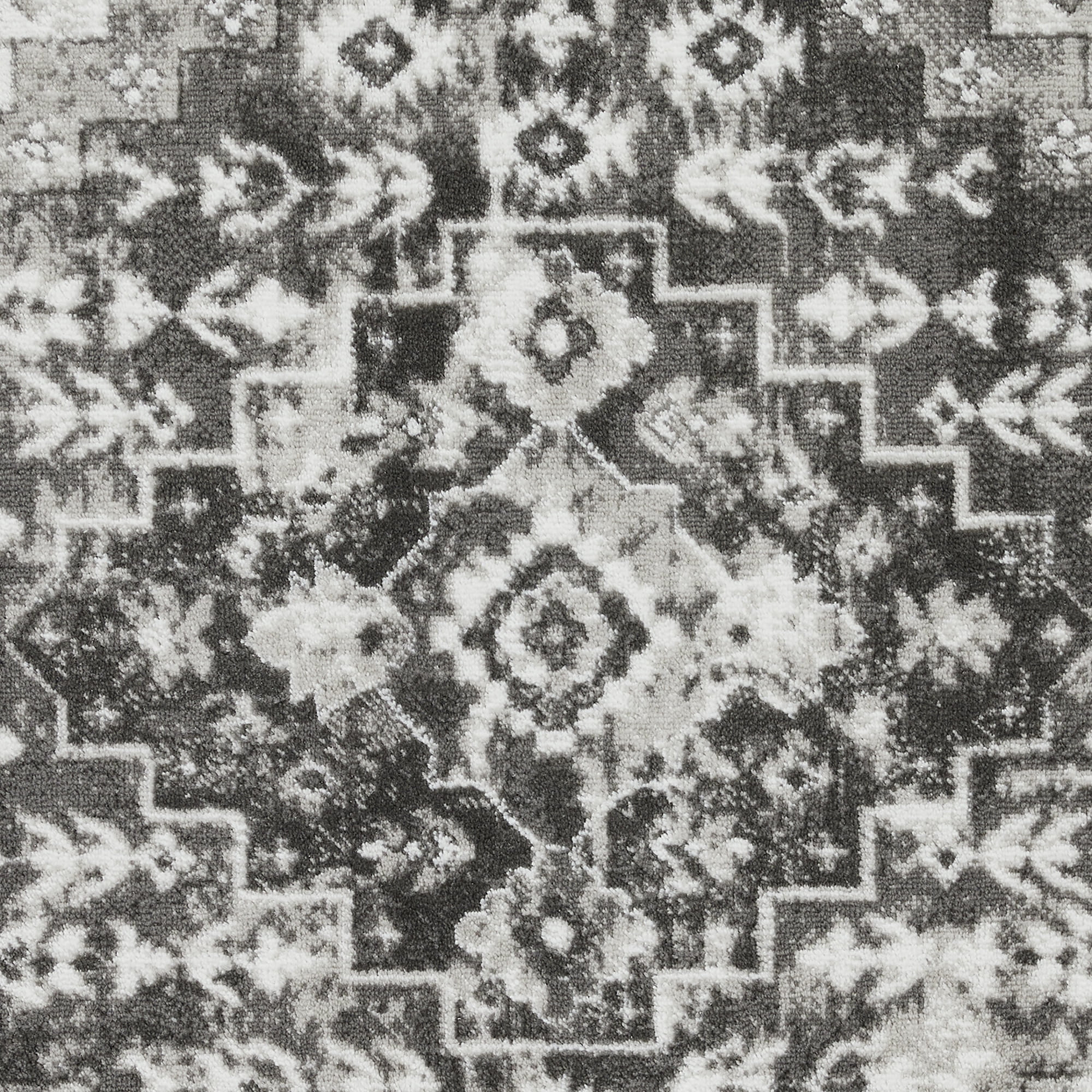 Loomaknoti Rhane Adleigh 4' x 6' Gray Oriental Indoor Area Rug