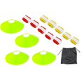 thumbnail image 1 of vnanda Healthy Soft Streamer Flag 1 Set Durable Football Belt Flag with Strong Grip Soft Material Eco-friendly Pvc Streamer Olive Flags for Competition, 1 of 8