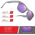 thumbnail image 3 of Gafas de Sol Retro Rewind Polarizadas UV400 para Hombre y Mujer, 3 of 6