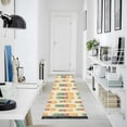 thumbnail image 4 of Yayeee Runner Rug for Bedroom 2'x6' Machine Washable Hallway Non Slip Mat, Sunshine Pineapples, 4 of 8