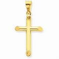 thumbnail image 7 of Primal Gold 14K Yellow Gold 3-D Hollow Cross Pendant, 7 of 7