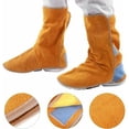 thumbnail image 4 of 1 par de botas de soudage, cuero de vachette resistente al calor, ignifuges, couvre-chaussures de soudage, 4 of 5