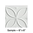 thumbnail image 1 of FASÄDE Rings Decorative Vinyl Backsplash Panel in Matte White (6X6 Inch Sample), 1 of 5