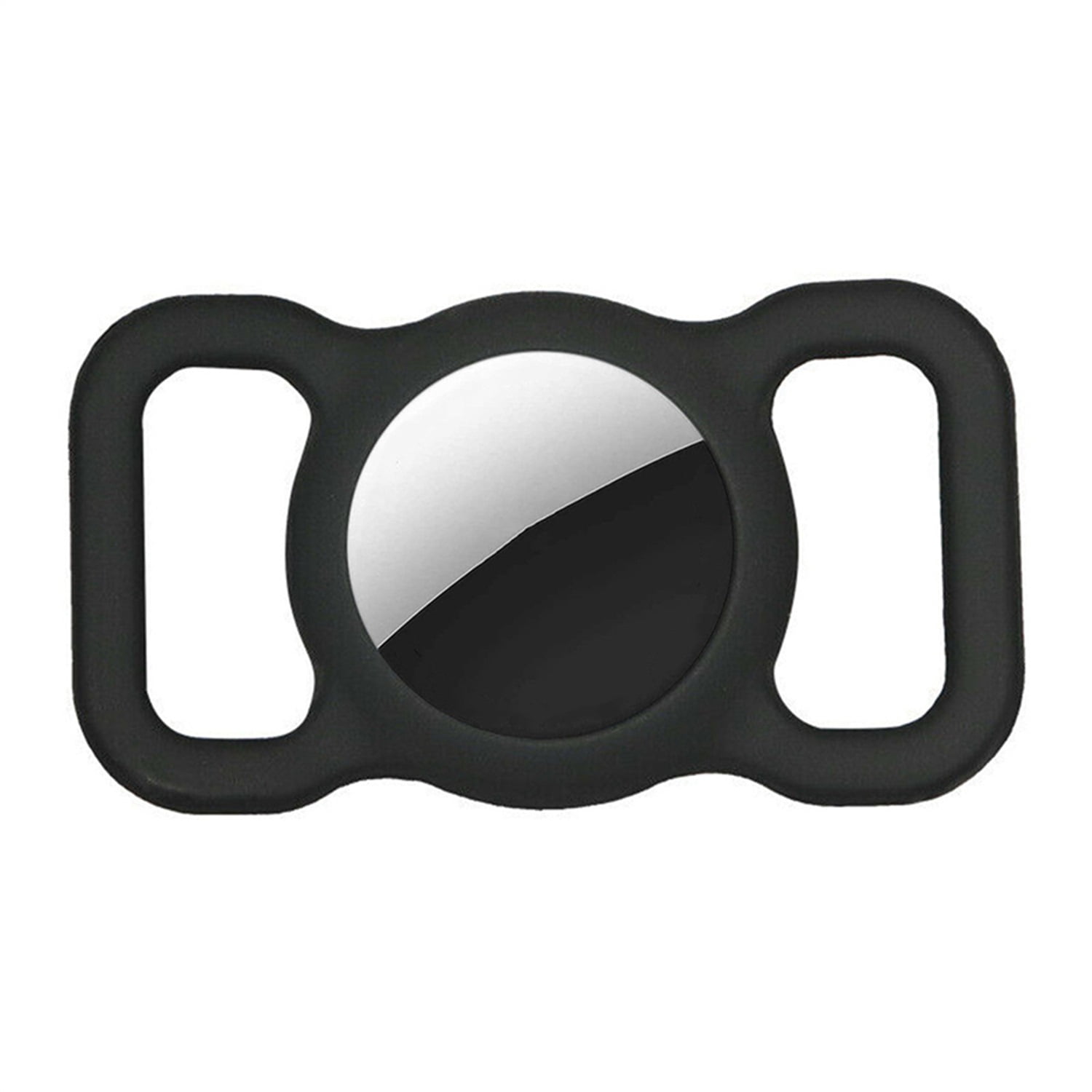 Pefilos Air Tag Dog Collar Holder, Protective Silicone Pet Collar Case for Apple Air tag 2021, Compatible with Cat Dog Collars Charms & Pets Accessories, Black Pefilos Air Tag Dog Collar Holder, Protective Silicone Pet Collar Case for Apple Air tag 2021, Compatible with Cat Dog Collars Charms & Pets Accessories, Black