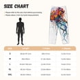 thumbnail image 2 of Salouo Colorful Floral Jellyfish Print Women's Pajama Pants Casual Loose Sweatpants PJs Flowy Pants Drawstring Palazzo for Women Wide Leg Pants Lounge Pajama -Medium, 2 of 8