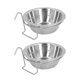 thumbnail image 5 of Cuenco Colgante Para Mascotas, Cuenco Para Jaula Para Perros, Gran Capacidad, Resistente Al óxido, Ahorro De Espacio Para Alimentos Y Agua, 5 of 7