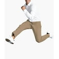 thumbnail image 2 of Tommy Hilfiger Mens Modern-Fit Comfort Stretch Performance Pant 34W x 32L Khaki, 2 of 3