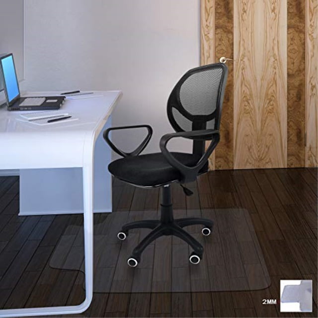 Hynawin Office Chair Mat For Hardwood Floors 2 5mm 36 47 Heavy Duty Clear Wood Tile Floor Protector Pvc Transparent Walmart Com Walmart Com