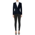 thumbnail image 2 of Hybrid & Company Women Double Notch Lapel Office Blazer, 2 of 4