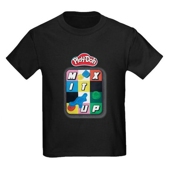 CafePress - Play Doh Mix It Up T Shirt - Dark T-Shirt Kids XS-XL
