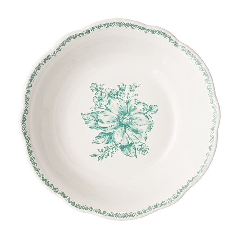 Floral Stoneware Dinnerware Set, 12-Piece photo 8