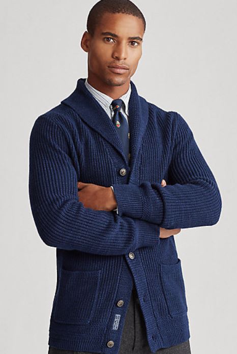 Polo Ralph Lauren Men's Navy Cotton 