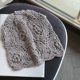 thumbnail image 1 of Vintage Flower Crochet Beanie Elegant Hollow Out Skull Hat Soft Thin Breathble Knit Hats Cloche Hat For Women, 1 of 5
