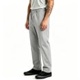 thumbnail image 4 of Gfyviroh Elastic Waist Pants for Men Big and Tall Lightweight Straight Leg Pants with Pockets Versatile Solid Business Casual Pants, 4 of 4