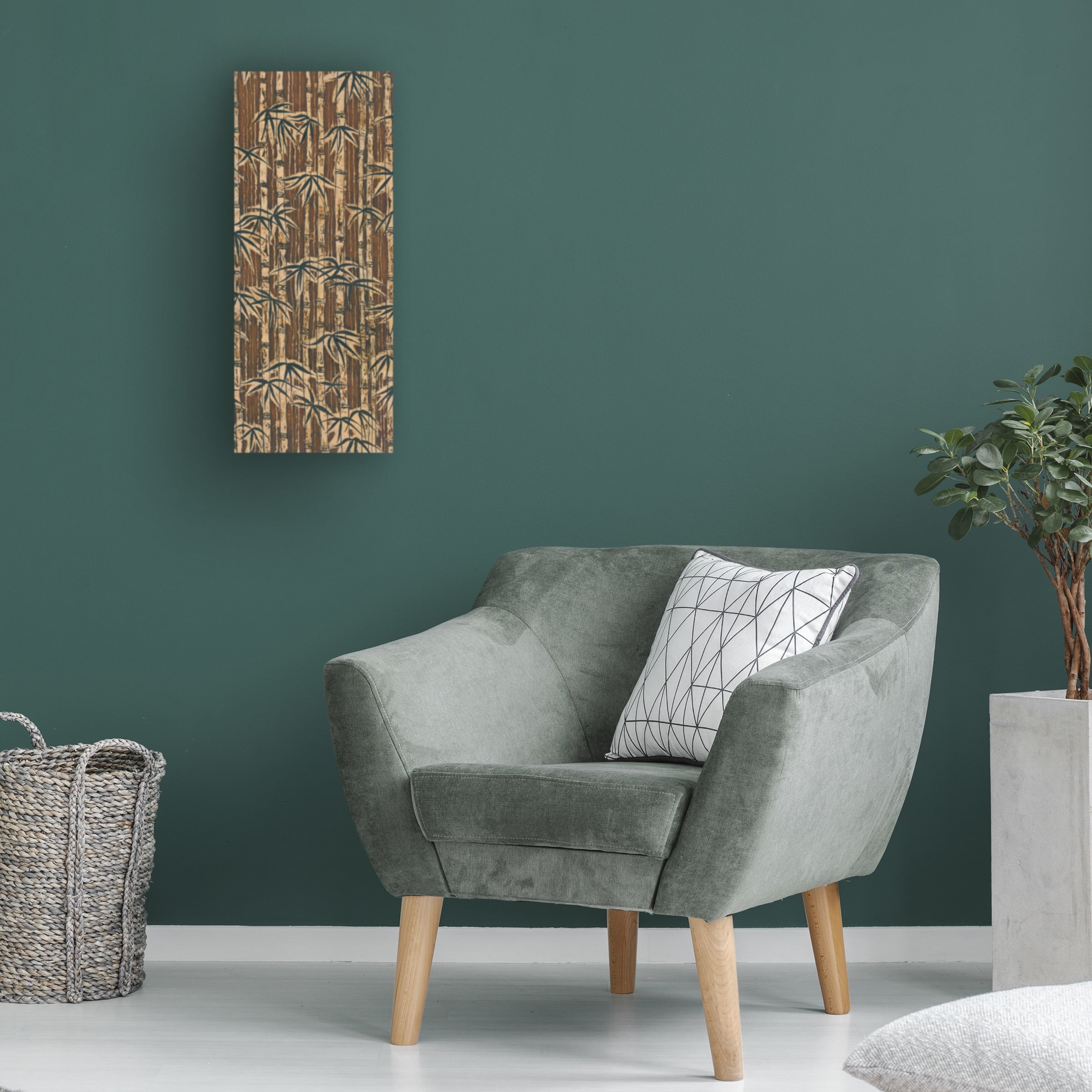 Baxter Mill Archive 'Bamboo Design II' Canvas Art