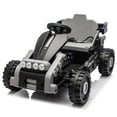 thumbnail image 4 of iYofe Electric Go Kart for Kids, Different 2-in-1 Truck/Go Kart Freely Switched, 12v Ride on Toys with Remote Control, LED Lights, Bluetooth Music, 4-Wheel Suspension, Kids Driveable Car, Black, 4 of 9