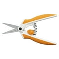thumbnail image 5 of Fiskars 5" Stainless Steel Micro-Tip Easy Action Scissors, White, 5 of 7