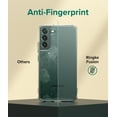 thumbnail image 3 of Ringke Fusion Compatible with Galaxy S22 5G Case, Translucent Hard PC Back Anti-Fingerprint TPU Bumper Cover - Matte Clear, 3 of 9