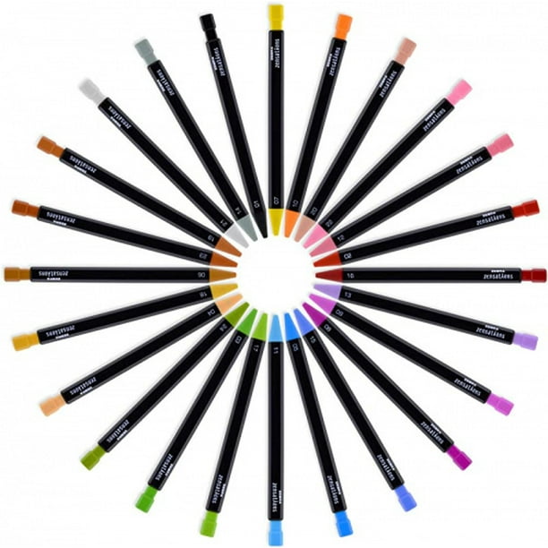 Zebra Zensations Colored Pencils 24/Pkg (Assorted)