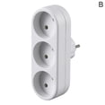 thumbnail image 1 of EU Ground Wall Socket Adapter Plug Extension Power Outlet Converter 3500W 1I7 Y8C0, 1 of 8