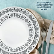 Corelle Cusco 16-Piece Glass Dinnerware Set (Service for 4)