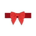 thumbnail image 1 of CINTURÓN ELÁSTICO ANCHO PARA MUJERES TALLA PLUS INSPIRADO EN LA MODA CON DECORACIÓN DE LA CINTURA EN FORMA DE LAZO, CINTURONES VERSÁTILES DE 37.8-45.3" ROJO, 1 of 5