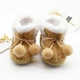thumbnail image 4 of ASFGIMUJ Baby Shoes Boy Size 3 Months-6 Months Warm Soft Booties Snow Soft Comfortable Boots Warming Fashion Kids Sneakers, 4 of 7