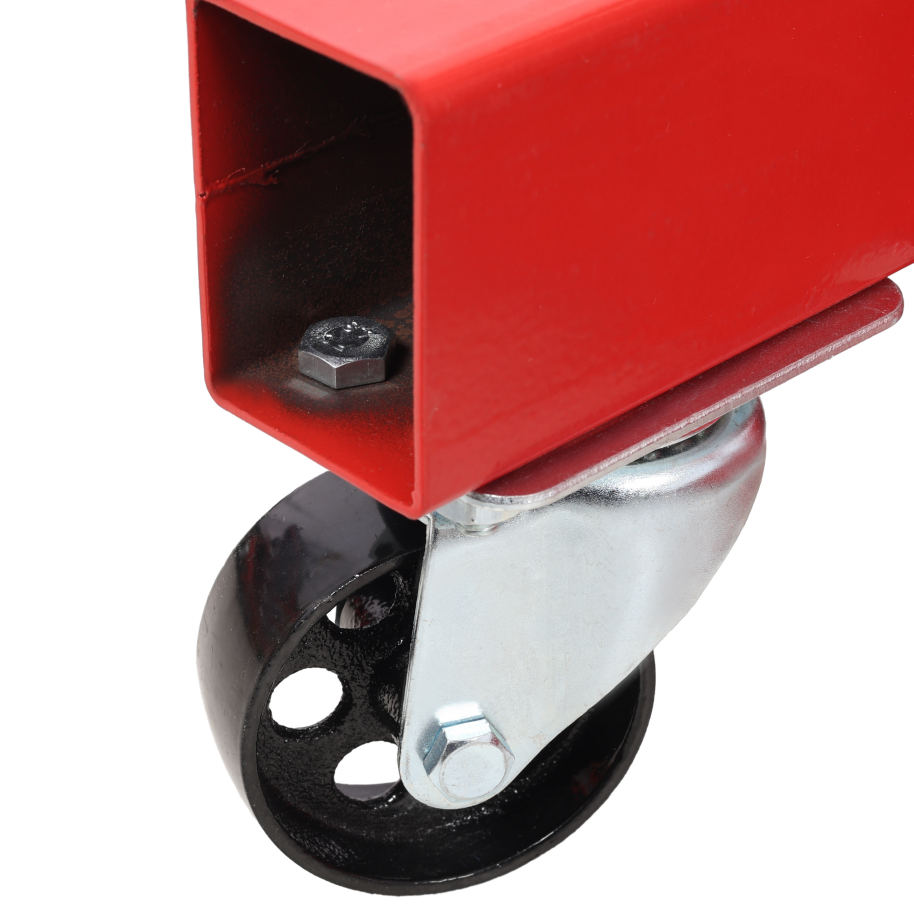 Folding Engine Hoist 1500LB Lift Heavy Duty Steel Crane Red