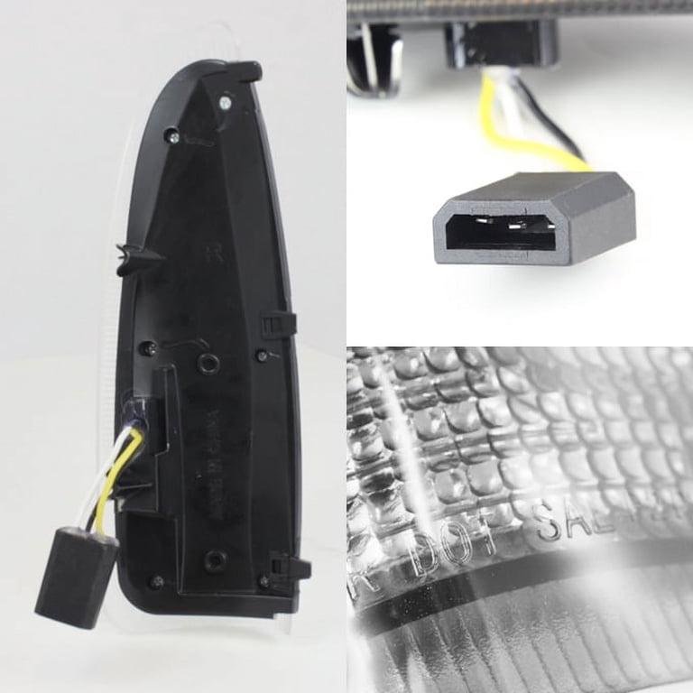 AKKON Amber LED Side Mirror Lights For 2003-2007 Ford F250/F350 Super Duty & 2000-2005 Excursion