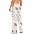 thumbnail image 3 of FORMRS Mens Pajama Pants with Pockets Sleepwear Lounge Bottoms Sizes S-2XL, Light Gray Bears, 3 of 7