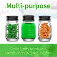 thumbnail image 6 of 1 count 1oz Glass  bottles 30ml with Black Screw Caps, Clear Glass Vials, Leak-Proof Glass Bottle Small Liquid Sample Vial, Leak-Proof Vial (1), 6 of 6